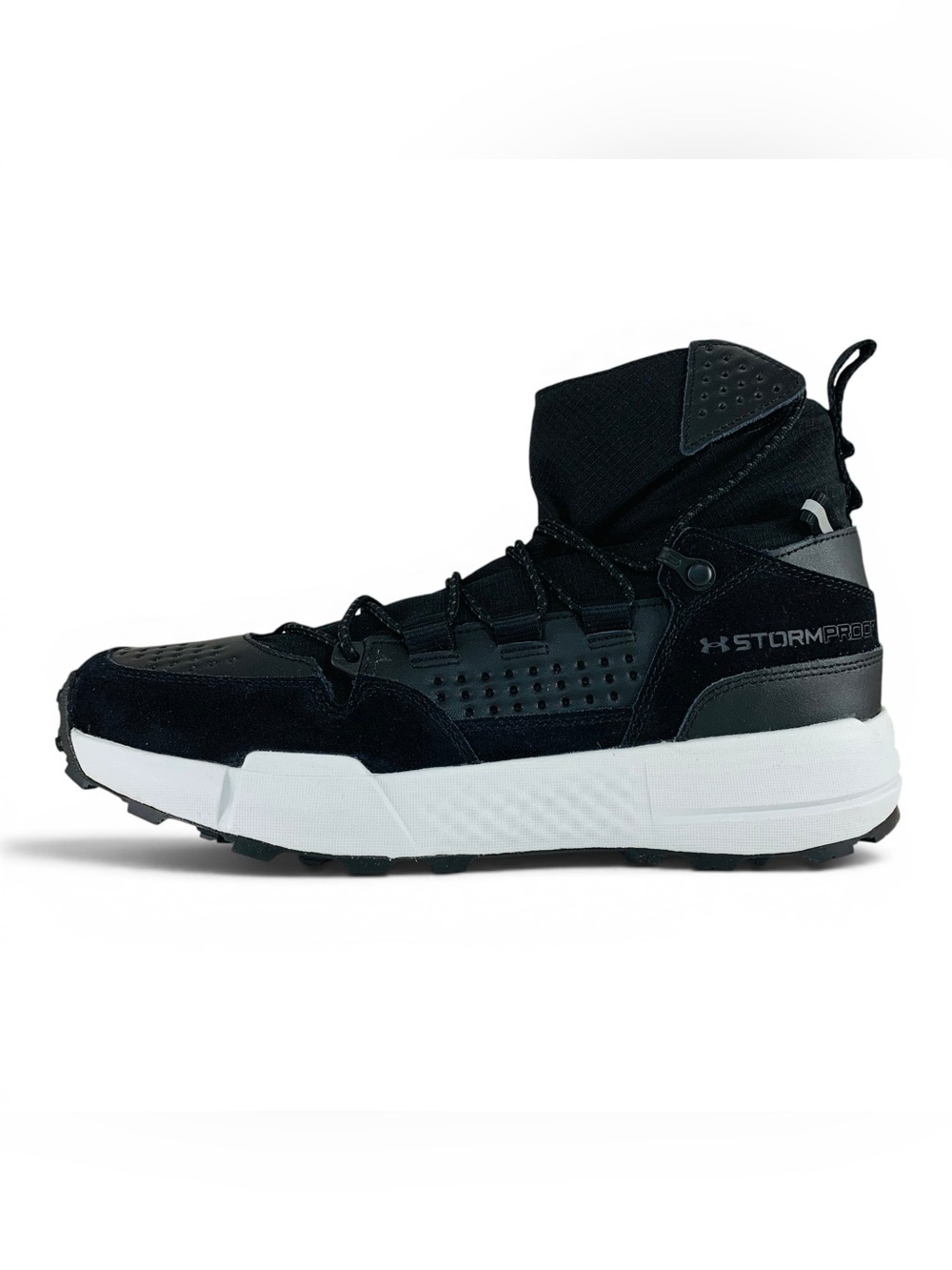 Under Armour Charged Loadout Trek WP Black Waterproof Men Shoes Boot 3027681-002